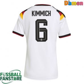 Deutschland Joshua Kimmich #6 Replik Heimtrikot Damen WM 2026 Kurzarm